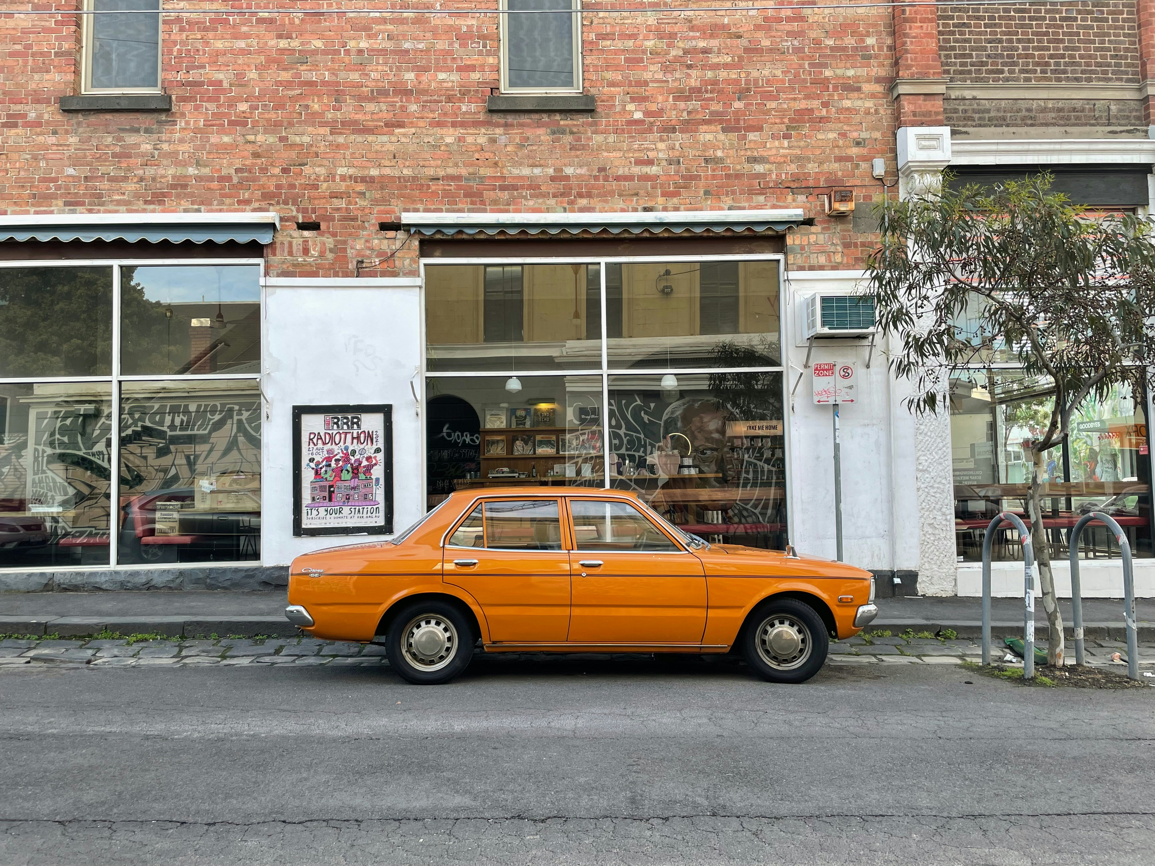 Vintage car in Fitzroy, Melbourne